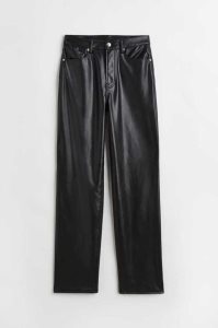 H&M 90s Gerade Hose Damen Schwarz | NKJ-406892