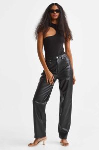 H&M 90s Gerade Hose Damen Schwarz | XZA-504268