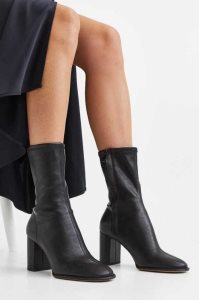 H&M Absatz Stiefel Damen Hellbeige | TKP-951638