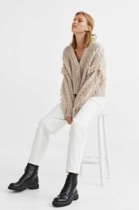 H&M Ankle Stiefel Damen Beige | VRJ-974618