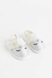 H&M Appliqued Hausschuhe Kinder Weiß | XYM-286135