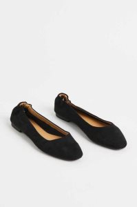 H&M Ballet Flache Schuhe Damen Schwarz | VWM-937158