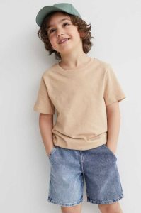 H&M Baumwoll Denim Kurze Hose Kinder Blau | LYX-348509