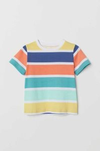 H&M Baumwoll Hemd Kinder Orange | OBW-537042