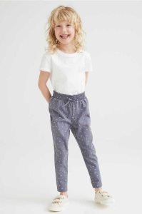 H&M Baumwoll Joggers Jersey Kinder Helllila | XAS-046817