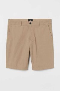 H&M Baumwoll Kurze Hose Herren Schwarz | OQU-624381