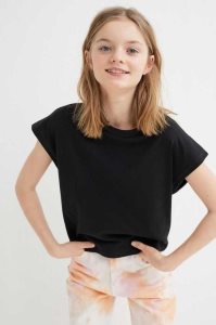H&M Baumwoll Top Jersey Kinder Hellrosa | WCB-893475