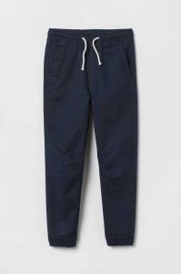 H&M Baumwoll Twill Jogginghose Kinder Dunkelblau | NCP-134069