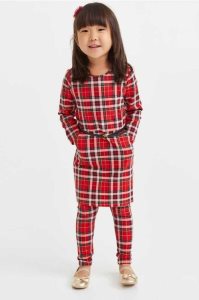 H&M Belted Jersey Kurzes Kleid Kinder Rot | ZJI-716245