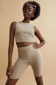 H&M Bike Shorts Loungewear Damen Dunkeltürkis | BDX-598234
