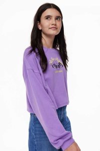 H&M Boxy Printed Hemd Kinder Hellrosa Grün | CRX-593812