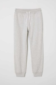 H&M Brushed-inside Jogginghose Kinder Hellgrau | VIG-145683