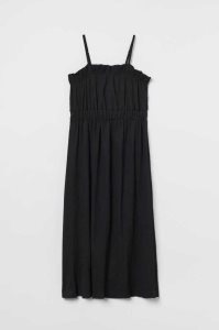 H&M Calf-length Jersey Kleider Damen Hellbeige | EHI-082745