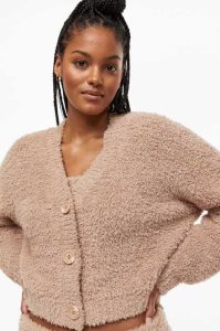 H&M Cardigan Pullover Damen Beige | PYB-138629