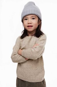 H&M Cashmere Pullover Kinder Beige | QVF-162793