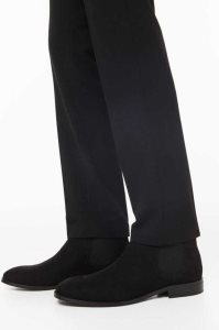 H&M Chelsea Stiefel Herren Schwarz | KQY-069748