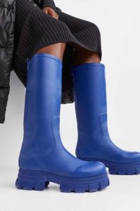 H&M Chunky Rubber Stiefel Damen Hellblau | NGZ-563278