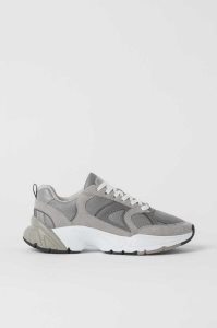 H&M Chunky Sneakers Damen Weiß Dunkelrot | ENJ-913602