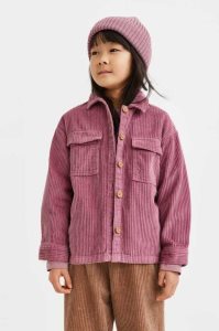 H&M Corduroy Hemd Kinder Rosa | QKM-530492