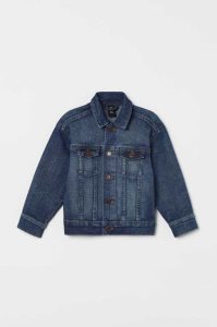 H&M Denim Jacket Oberbekleidung Kinder Blau | IZX-784693