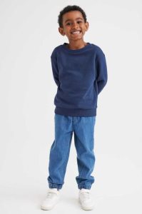 H&M Denim Jogginghose Kinder Blau | GAR-430695