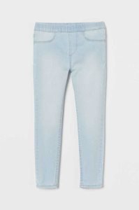 H&M Denim Leggings Kinder Hellblau | ULA-327814