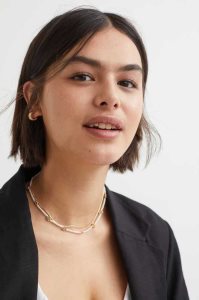 H&M Double-strandBeads Ketten Damen Gold | UEJ-504192