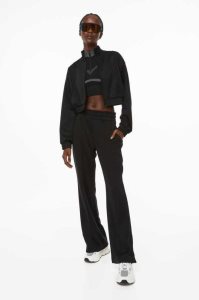 H&M DryMove Flared sports trousers Hose Damen Hellblau | BET-145692