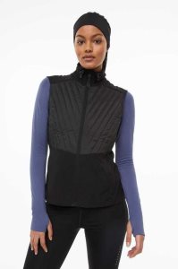 H&M DryMove Lauf gilet Jacke Damen Mintfarben Grün | VSB-327140