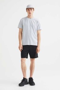 H&M DryMove Seamless top Sportbekleidung Herren Dunkelgrau Braun | KQI-026839