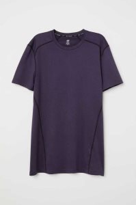 H&M DryMove top Sportbekleidung Herren Dunkelblau | JZO-609213
