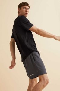 H&M DryMove top Sportbekleidung Herren Schwarz | RJO-418367