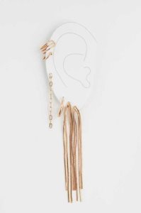 H&M Ear Cuffs Ohrringe Damen Gold | WGR-104789
