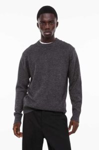 H&M Essentials No 10: THE Pullover Herren Mintfarben Grün | NWI-290613