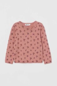 H&M Fine-knit Baumwoll Pullover Kinder Rosa | GOH-473219
