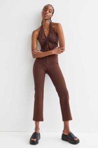 H&M Flared Hose Damen Weiß | XGB-234961