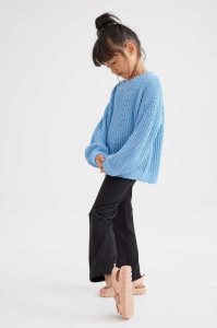 H&M Flared Leggings Kinder Dunkellila | LAY-023846