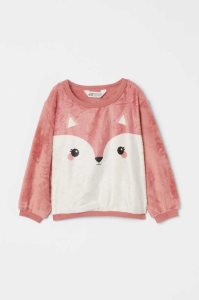 H&M Fleece Hemd Kinder Rosa | KZS-071468