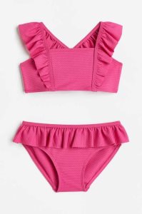 H&M Flounced Bikinihosen Kinder Rosa | WCY-702359
