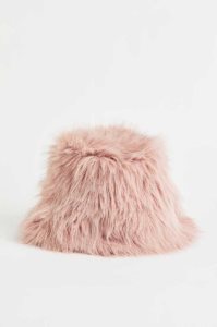 H&M Fluffy Bucket Hüte Damen Hellrosa | HRI-085619