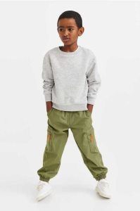 H&M Gefütterte Cargo Hose Kinder Braun | JBH-915780