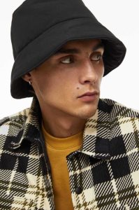 H&M Gepolstert Bucket Hüte Herren Schwarz | XWE-236709