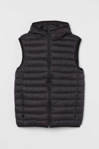 H&M Gepolstert Laufschuhe Jacke Herren Schwarz | LCW-729641