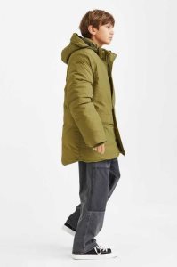 H&M Gepolstert Nylon Parka Oberbekleidung Kinder Schwarz | FQI-864710