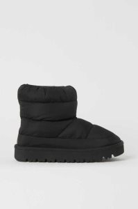 H&M Gepolstert Stiefel Damen Braun Leopard | FKP-354091