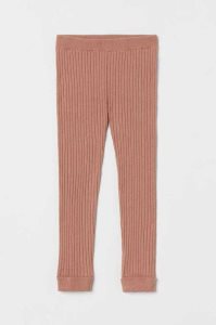 H&M Gerippt Leggings Kinder Braun | ZUX-805941