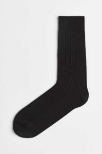 H&M Gerippt Socken Herren Dunkelbeige | BQM-143509