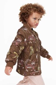 H&M Gesteppt Jacket Oberbekleidung Kinder Lila | YKL-021374