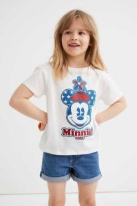 H&M Glitter-print Hemd Kinder Weiß | FHE-269458
