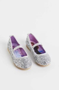 H&M Glittery Ballet Flache Schuhe Kinder Hellrosa | VAU-946713